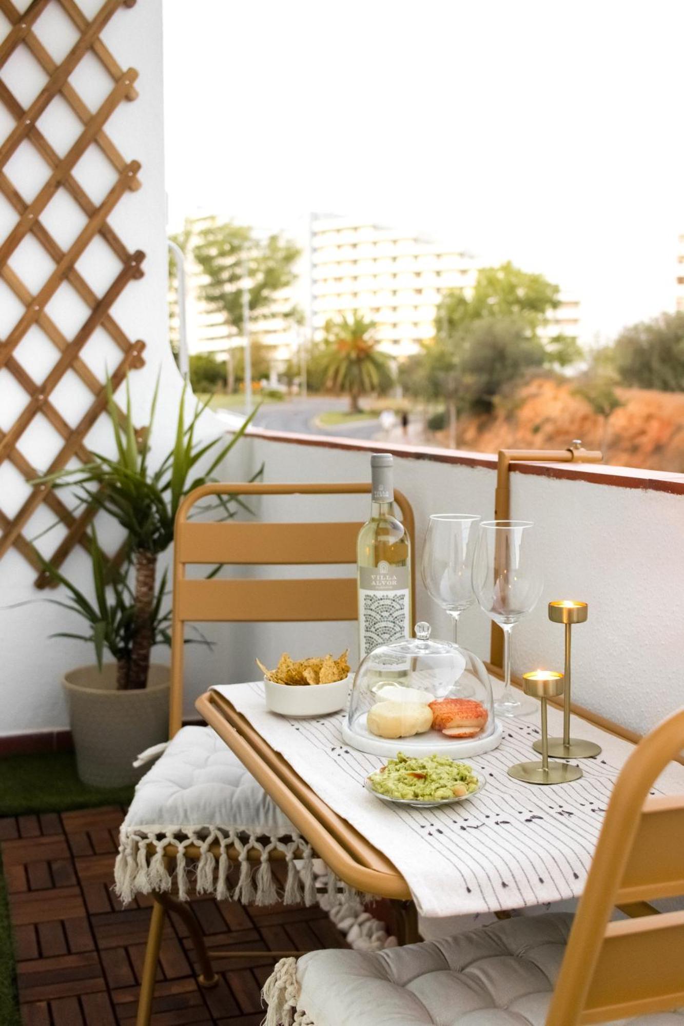 Cegonha Branca Beach Flat Портиман Екстериор снимка